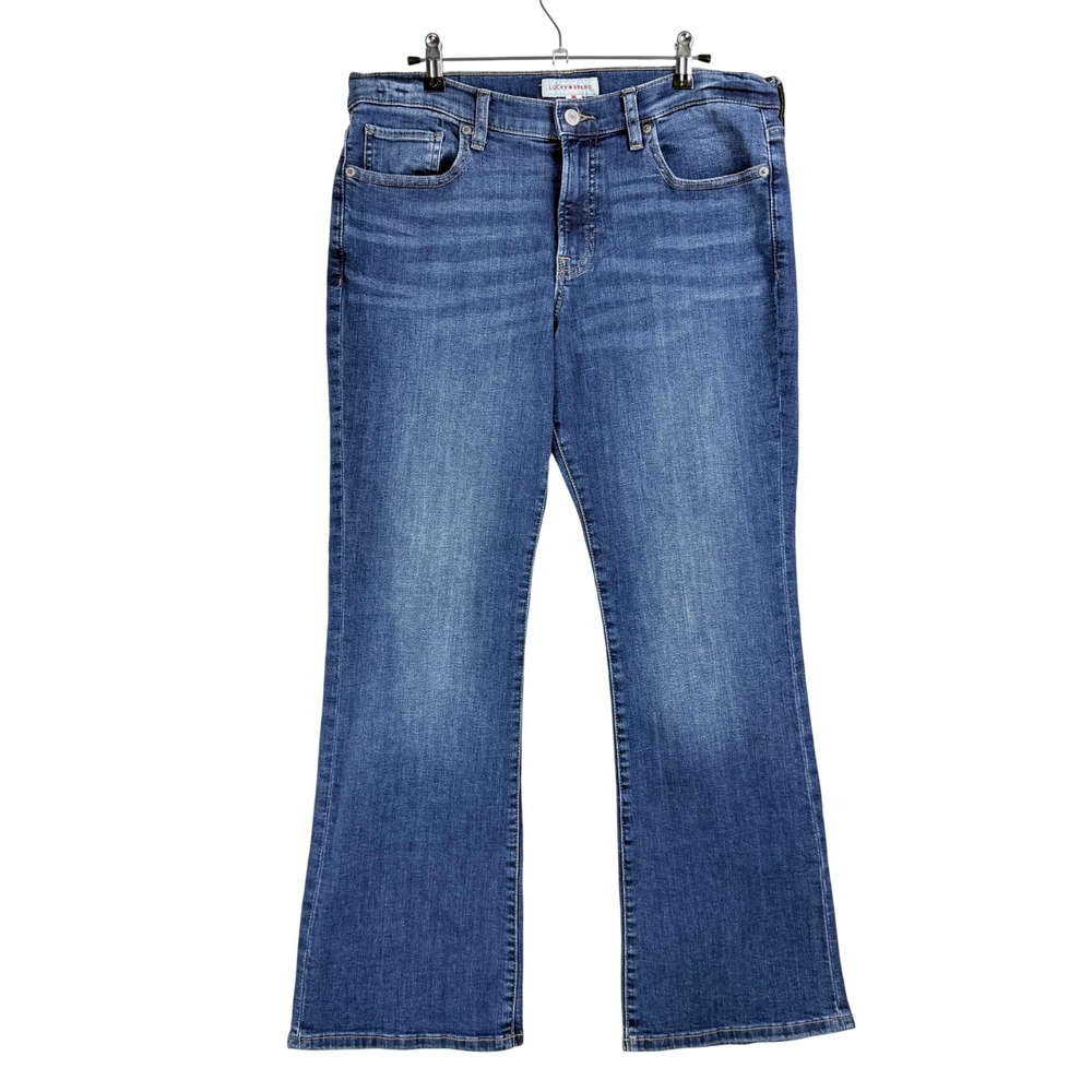 Lucky Brand Sweet Mid Rise Boot Jeans Medium Wash Blue 12/31 R 7WP11187